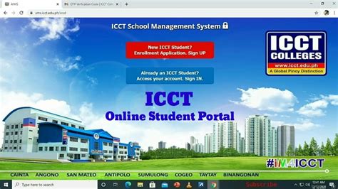 icctportal|icct portal log in.